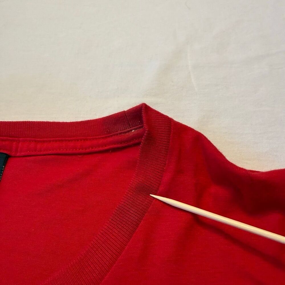 Nautica | NWT Pocket T-Shirt | Red | Crew Neck | Short Sleeve | 2XL - Picture 8 of 12